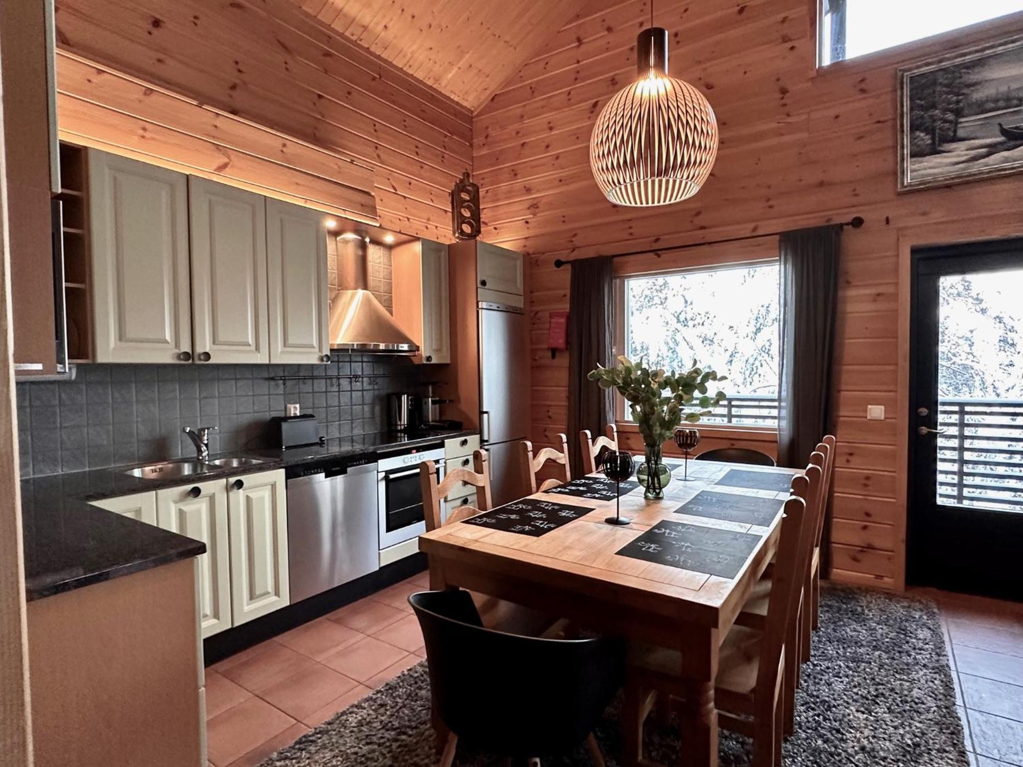 Villa Nuottitie, Levi Exteriör bild