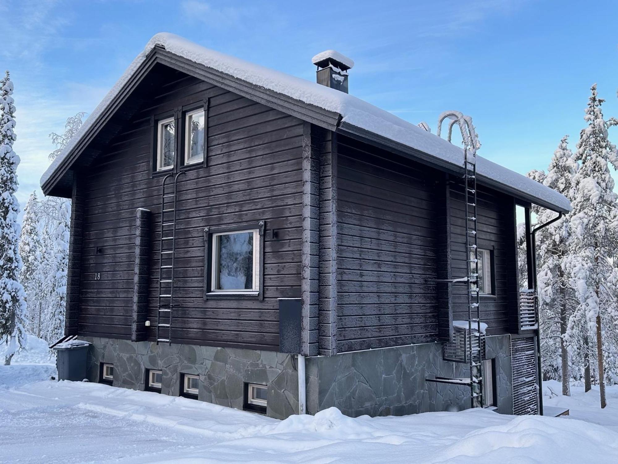 Villa Nuottitie, Levi Exteriör bild